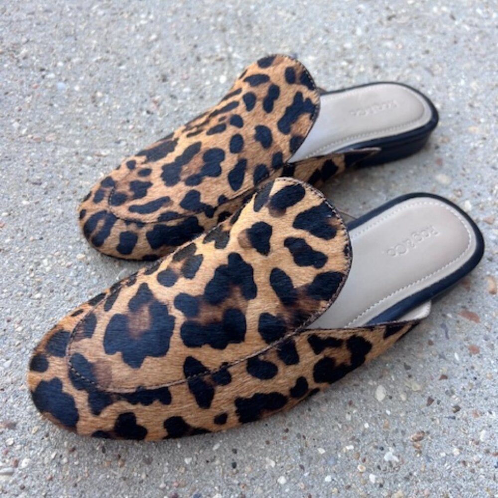 Leopard Fur Shoes